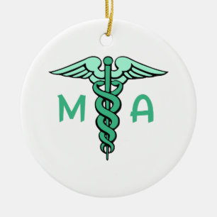 MEDICAL ASSISTANT CERAMIC ORNAMENT