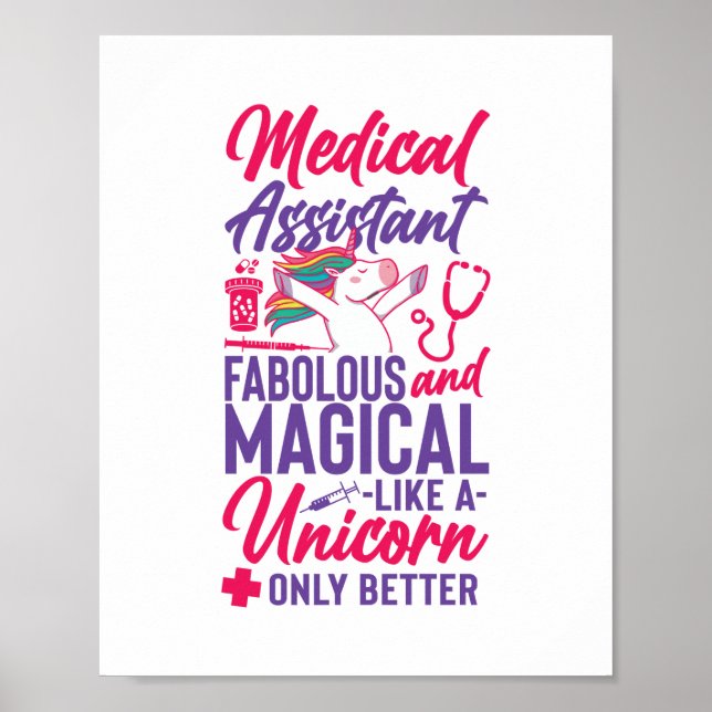 Medical Assistant Cma Medical Assistant Fabulous Poster (Front)