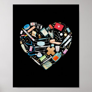 Medical Assistant Cma Medical Assistant Heart Poster
