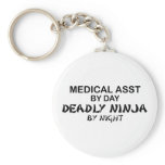 Medical Assistant Deadly Ninja Keychain