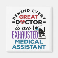 Medical Assistant Exhausted Funny Appreciation