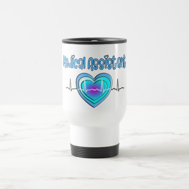 Medical Assistant Gifts Travel Mug (Center)