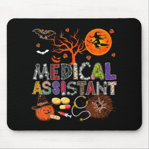 Medical Assistant Halloween Zombie Costume Scary P Mouse Pad