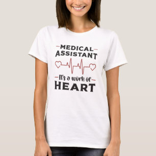 Medical Assistant Heart Doctor Medicine Funny T-Shirt