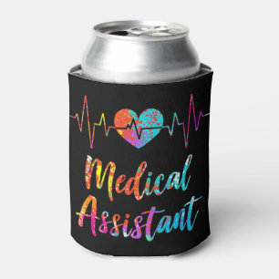 Medical Assistant Heartbeat Nursing Hospital Heart Can Cooler