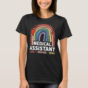 Medical Assistant Love Inspire Heal Nurses T-Shirt
