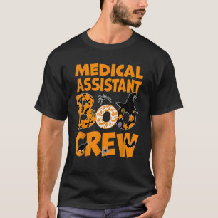 Medical Assistant MA Boo Crew Halloween T-Shirt