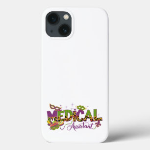 Medical Assistant - Mardi Gras iPhone 13 Case
