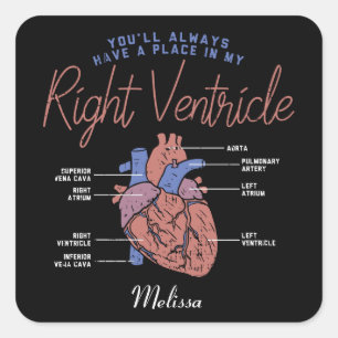 Medical Assistant Nurse EMT Paramedic Custom Square Sticker