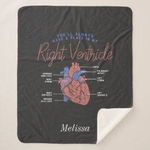 Medical Assistant Nurse EMT Paramedic Personalized Sherpa Blanket