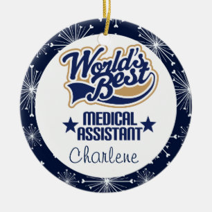 Medical Assistant Personalized Gift Ornament
