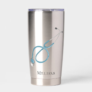 Medical Assistant Stethoscope Personalized Insulated Tumbler
