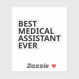 Medical assistant sticker