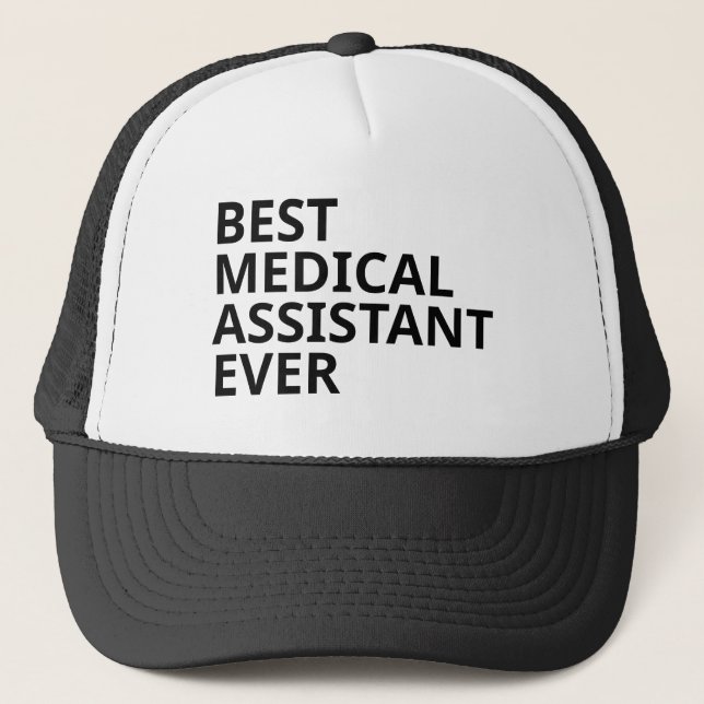 Medical assistant trucker hat (Front)