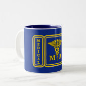 Medical Assistant Two-Tone Coffee Mug (Front Left)