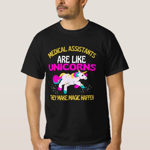 Medical Assistants Unicorn  Magical Unicorn T_Shirt