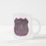 Medical Asst Diva League Frosted Glass Coffee Mug
