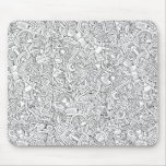 Medical B&amp;W Pattern Mouse Pad
