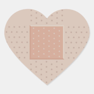 Medical Band-Aid Plaster - Heart Sticker