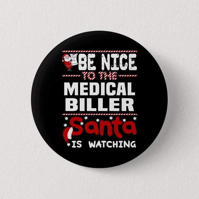 Medical Biller Button (Front)