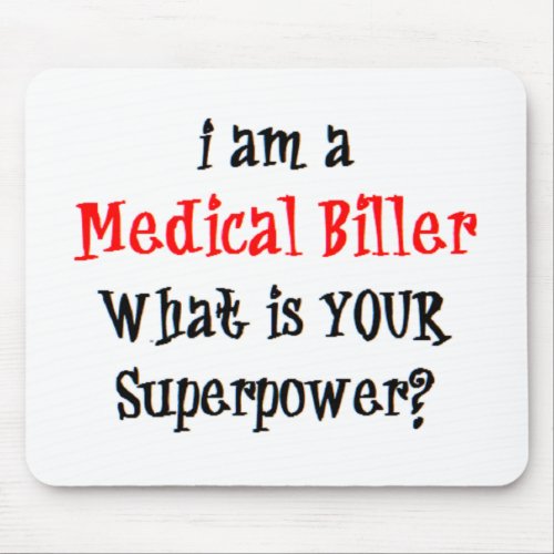 medical biller mouse pad
