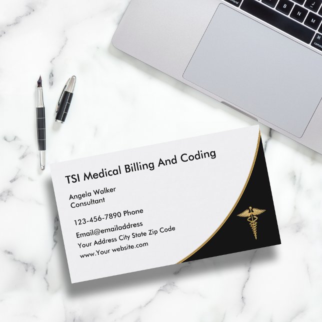 Medical Billing And Coding Business Card (Creator Uploaded)