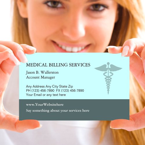 Medical Billing Business Cards