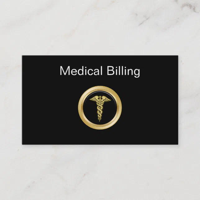 Medical Billing Business Cards Zazzle