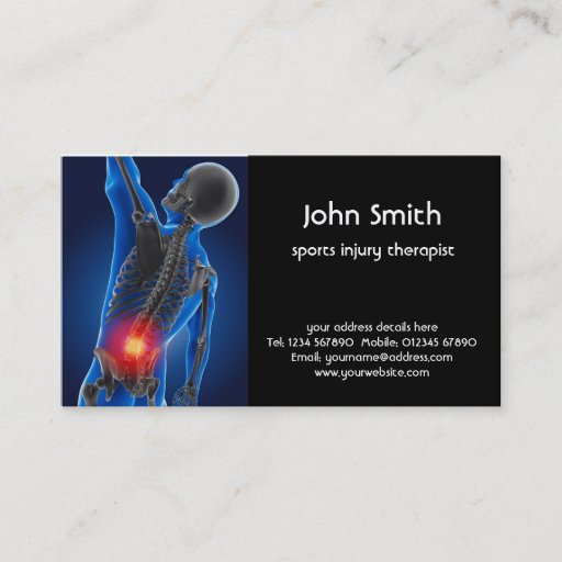 Customizable Medical Business Card