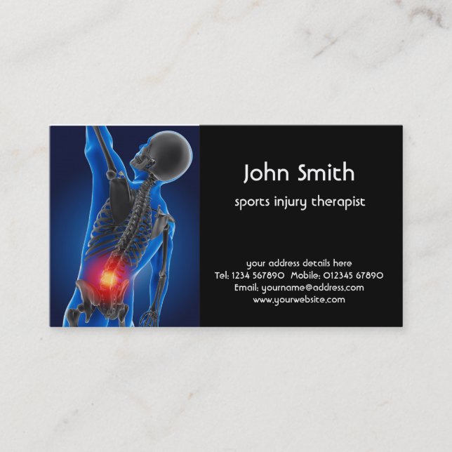 Medical Business Card (Front)