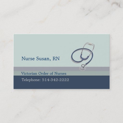 Customizable Medical Business Card