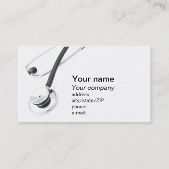 Medical Business Card by madelaide at Zazzle