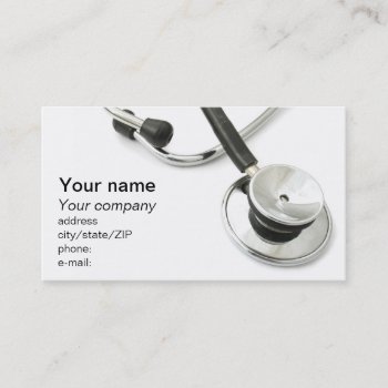 Medical Business Card by madelaide at Zazzle