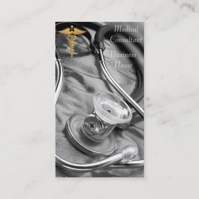 Medical business card (Front)