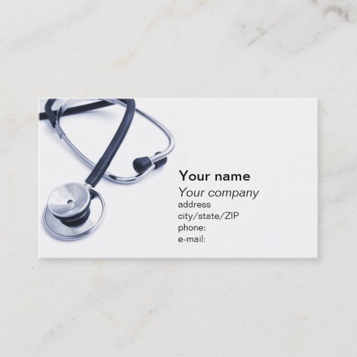 Customizable Medical business card