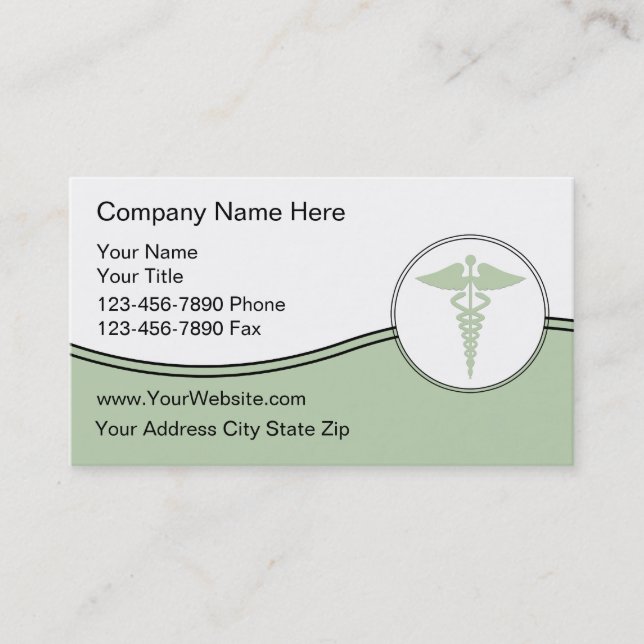 Medical Business Cards (Front)