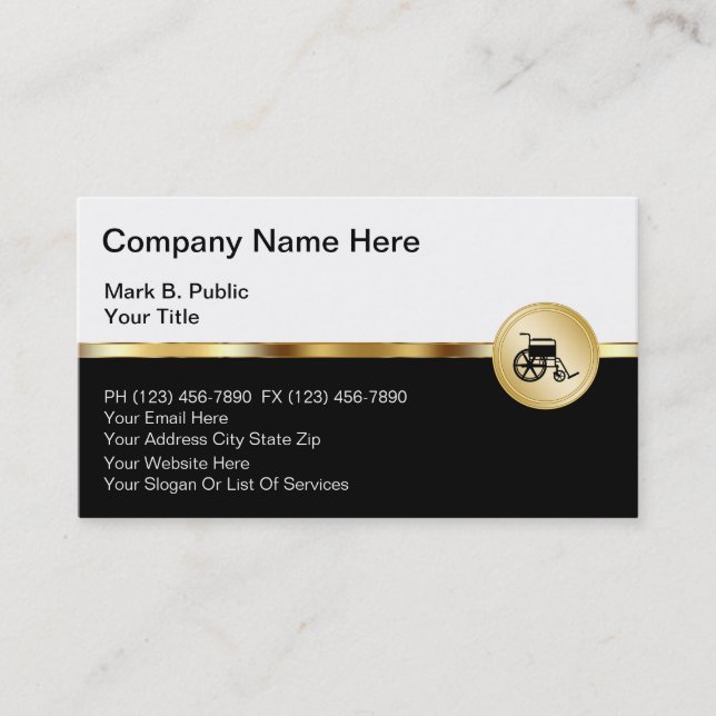 Medical Business Cards (Front)