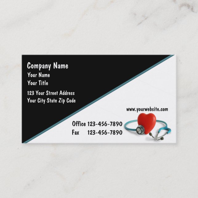 Medical Business Cards (Front)