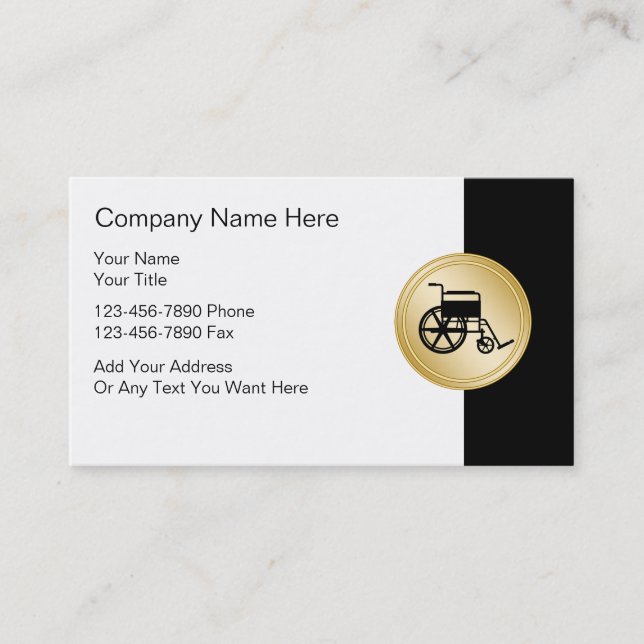 Medical Business Cards (Front)