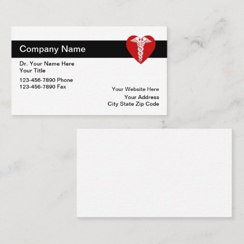Medical Business Cards
