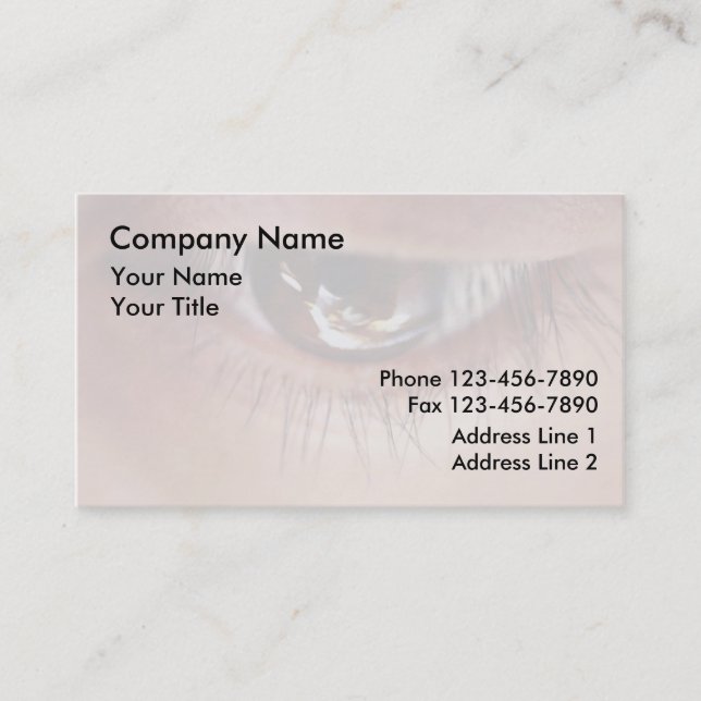 Medical Business Cards (Front)