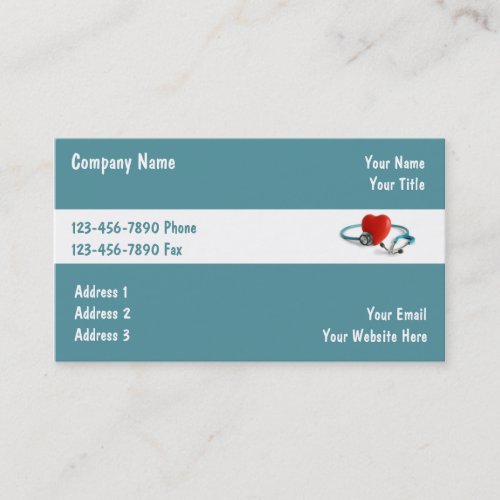 Medical Business Cards