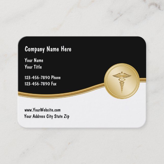 Medical Business Cards (Front)