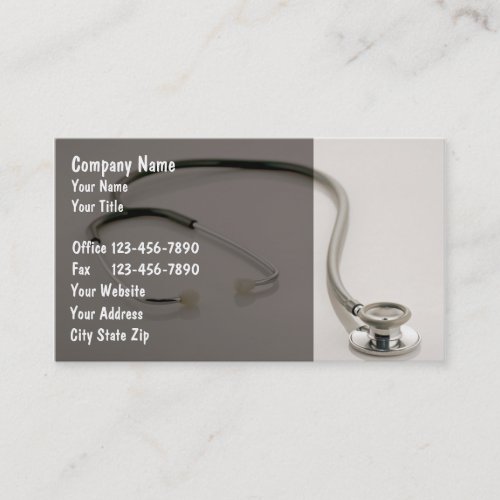 Medical Business Cards