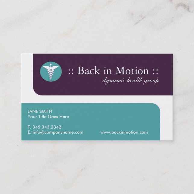 Medical Business Cards (Front)