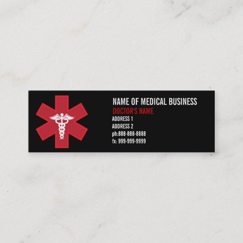Medical Business Cards
