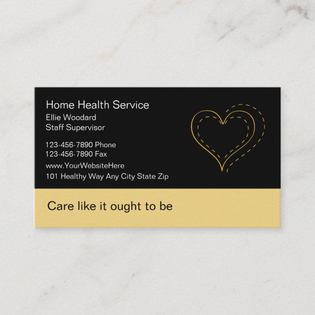 Medical Business Cards Business Cards (Front)