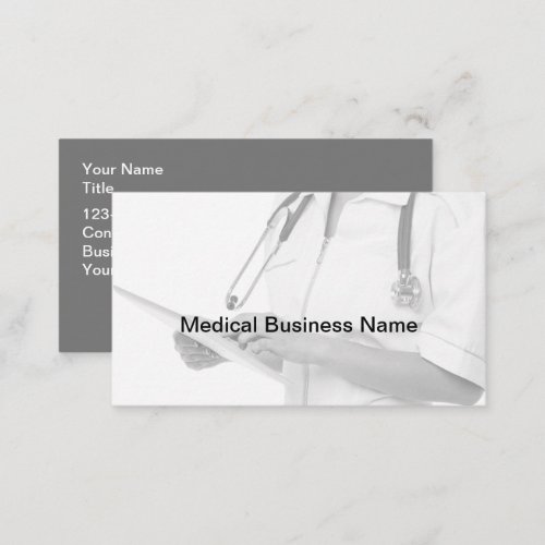 Medical Business Cards Online Template