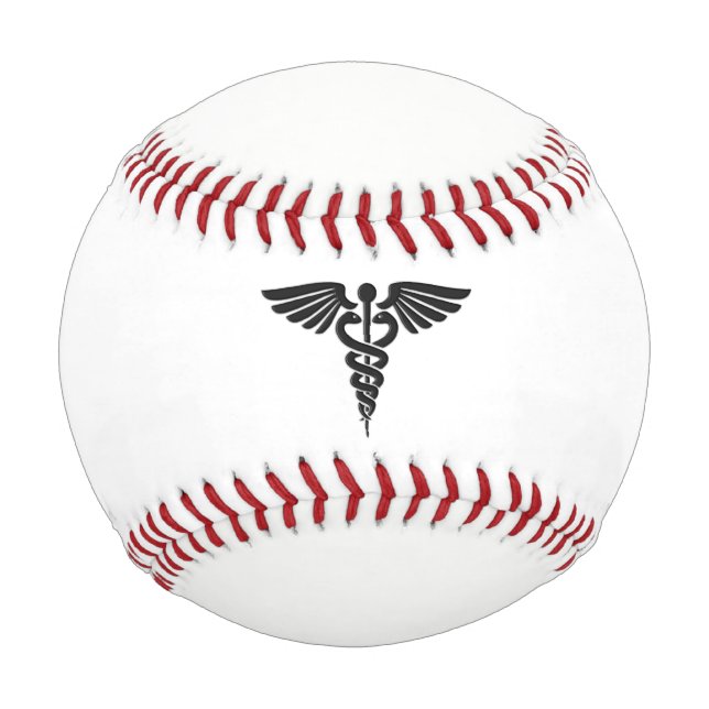 Medical Caduceus Baseball (Front)