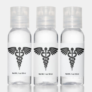 Medical Caduceus Hand Sanitizer